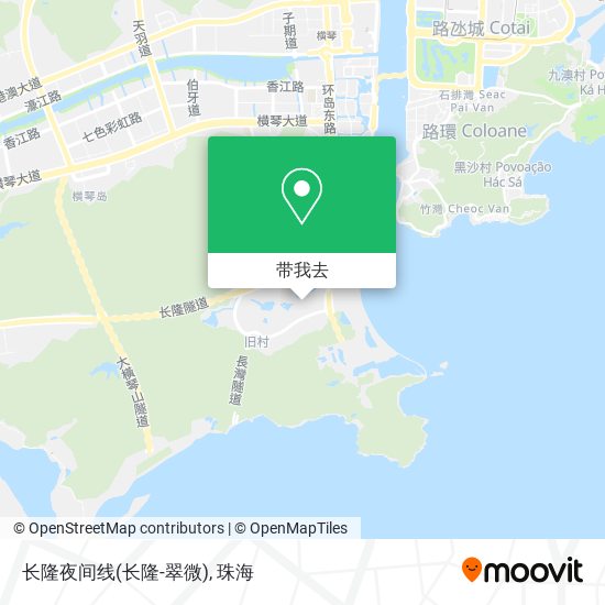 长隆夜间线(长隆-翠微)地图