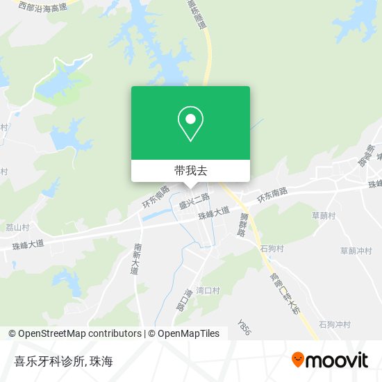 喜乐牙科诊所地图