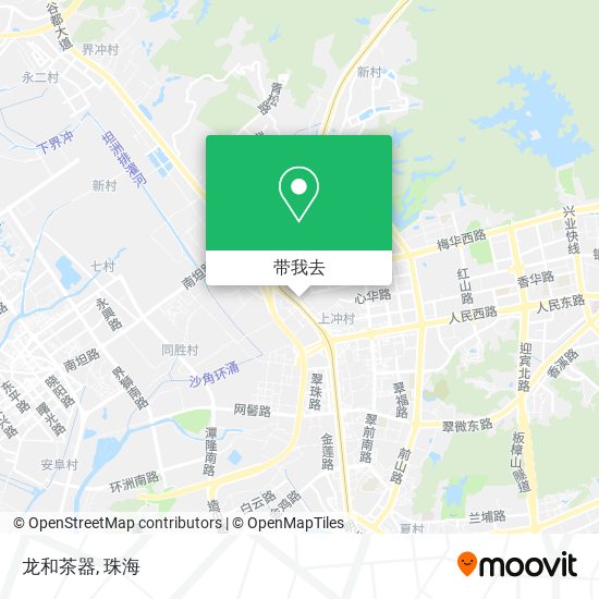 龙和茶器地图