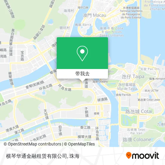 横琴华通金融租赁有限公司地图