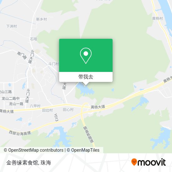 金善缘素食馆地图