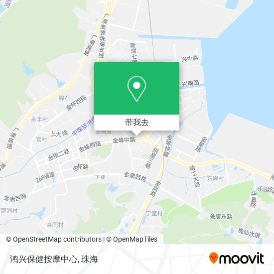 鸿兴保健按摩中心地图