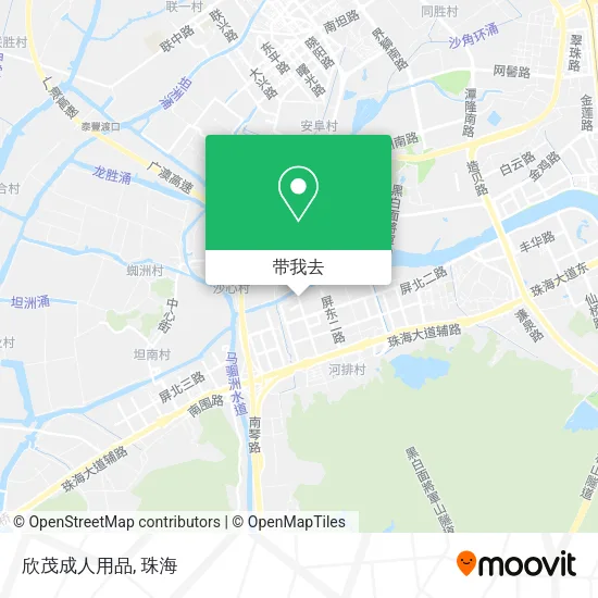欣茂成人用品地图