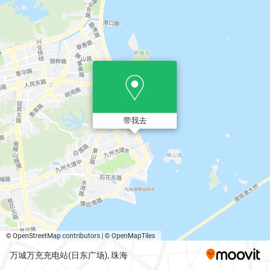 万城万充充电站(日东广场)地图
