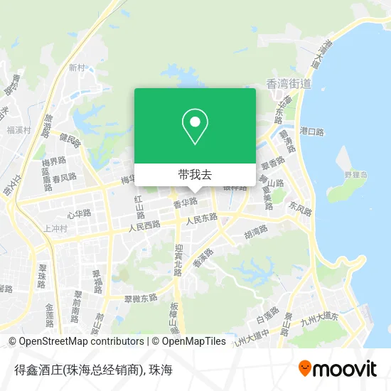 得鑫酒庄(珠海总经销商)地图