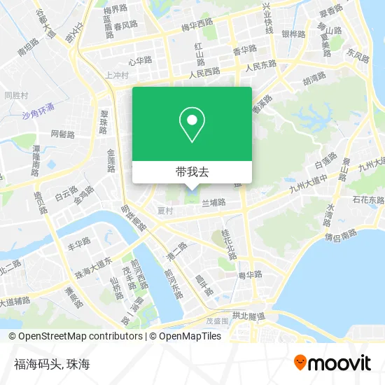 福海码头地图