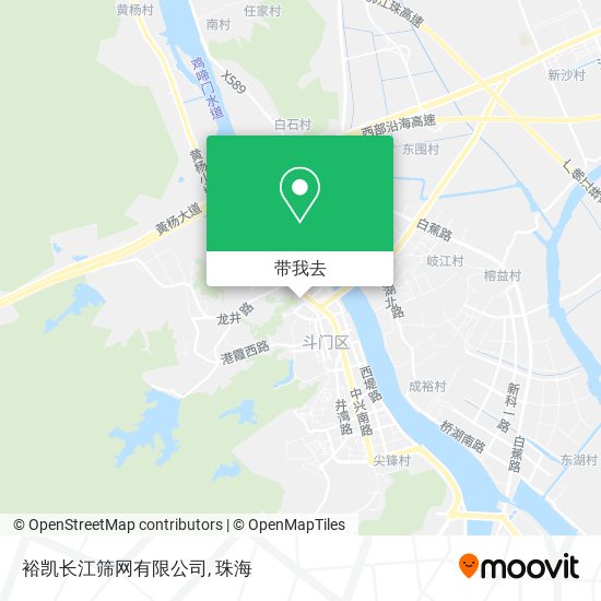 裕凯长江筛网有限公司地图
