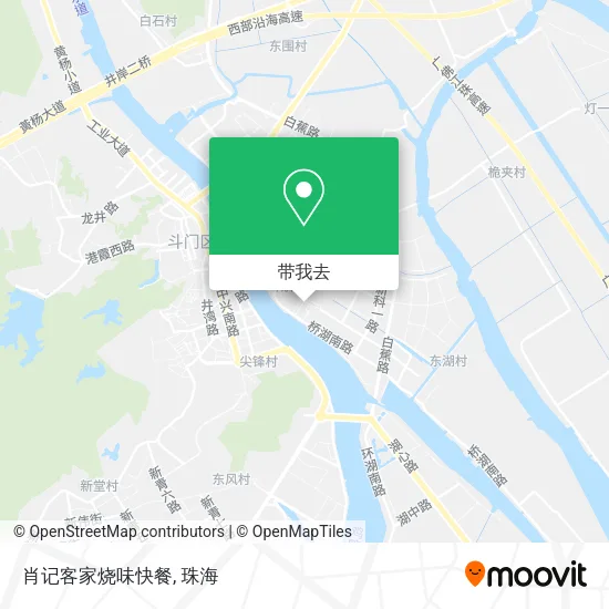 肖记客家烧味快餐地图