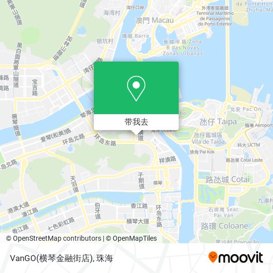 VanGO(横琴金融街店)地图