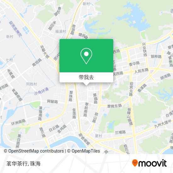 茗华茶行地图