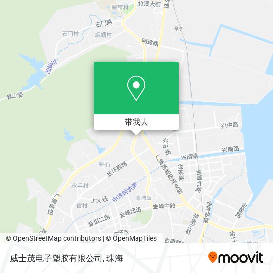 威士茂电子塑胶有限公司地图