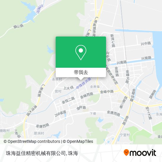 珠海益佳精密机械有限公司地图