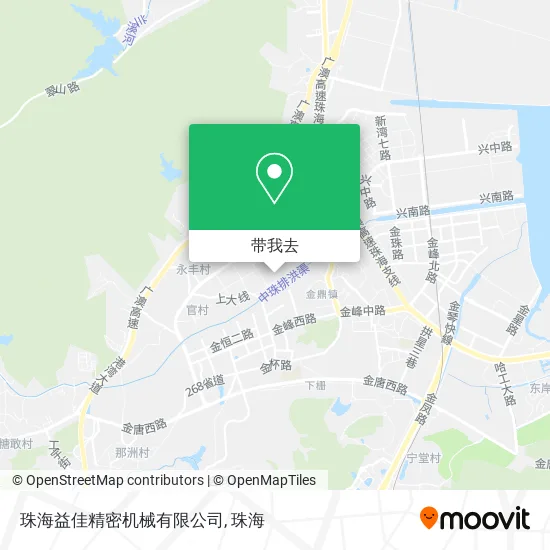 珠海益佳精密机械有限公司地图