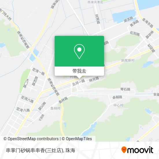 串掌门砂锅串串香(三灶店)地图