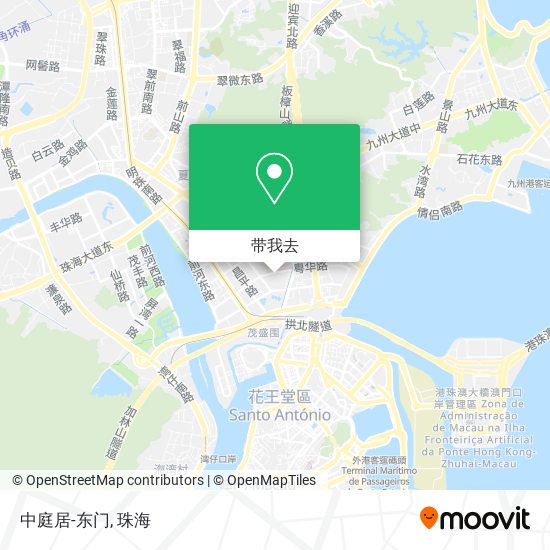 中庭居-东门地图
