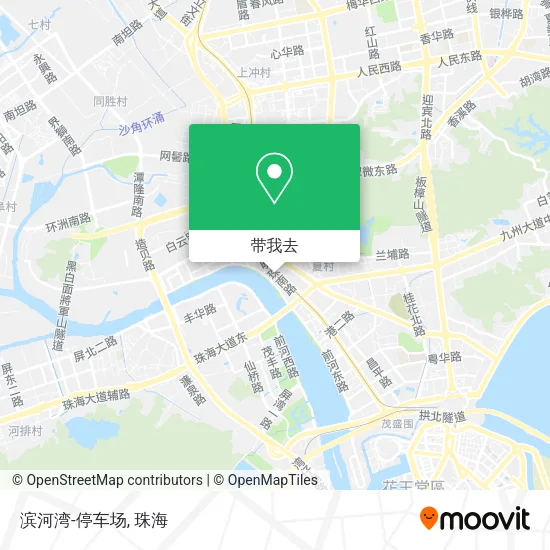 滨河湾-停车场地图