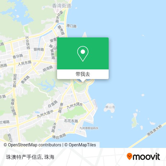 珠澳特产手信店地图