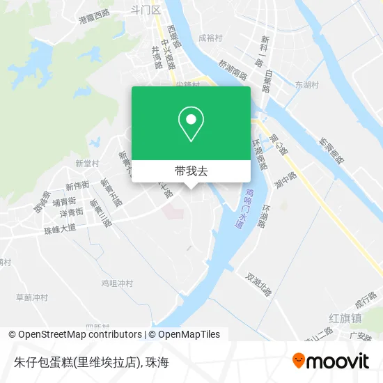 朱仔包蛋糕(里维埃拉店)地图