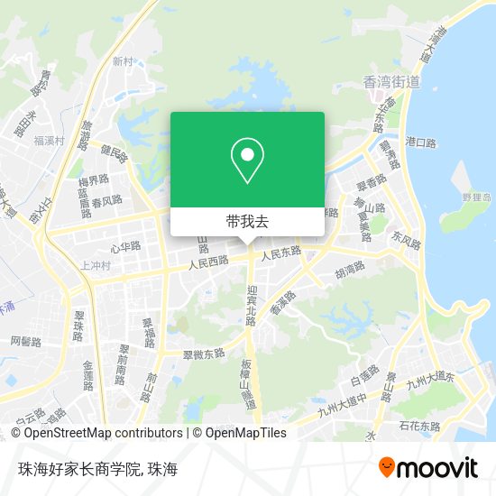 珠海好家长商学院地图