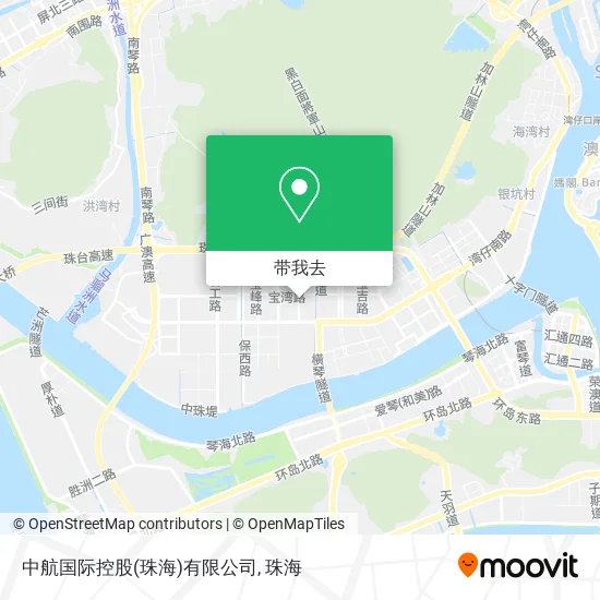 中航国际控股(珠海)有限公司地图