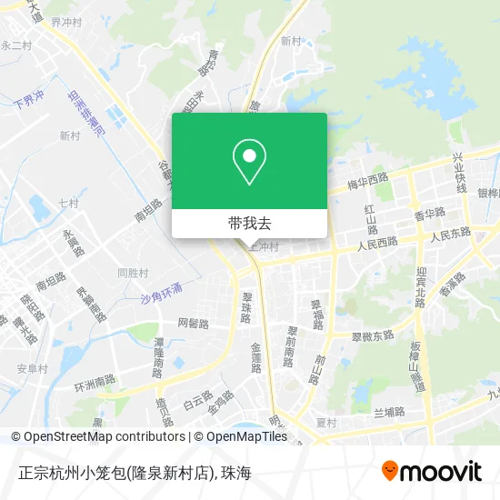 正宗杭州小笼包(隆泉新村店)地图