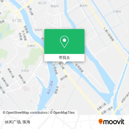 休闲广场地图