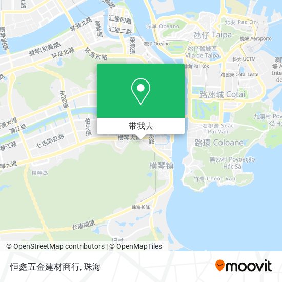 恒鑫五金建材商行地图