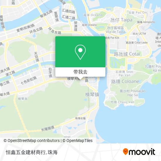 恒鑫五金建材商行地图