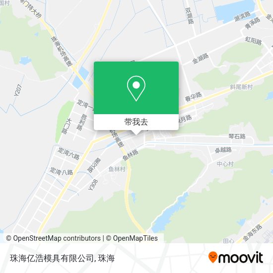 珠海亿浩模具有限公司地图