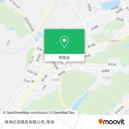 珠海亿浩模具有限公司地图