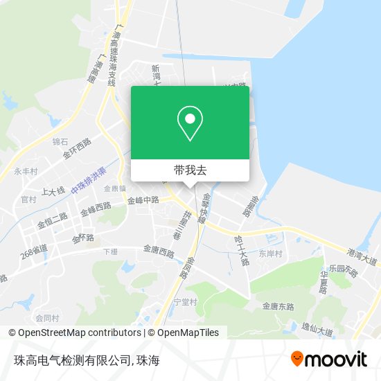 珠高电气检测有限公司地图