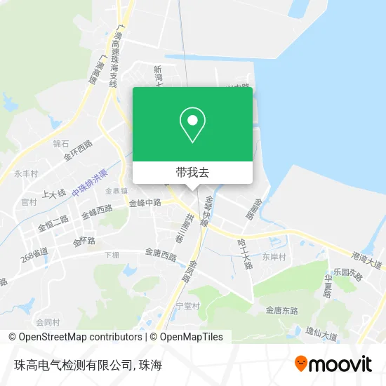 珠高电气检测有限公司地图