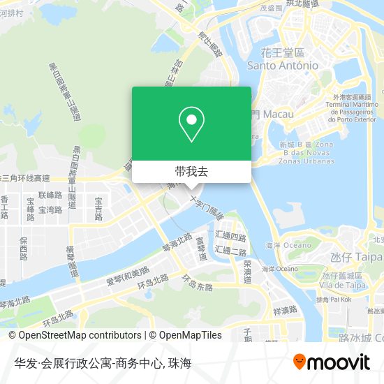华发·会展行政公寓-商务中心地图