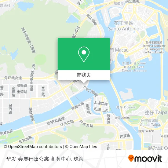 华发·会展行政公寓-商务中心地图