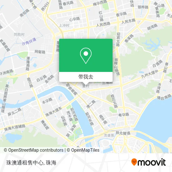 珠澳通租售中心地图