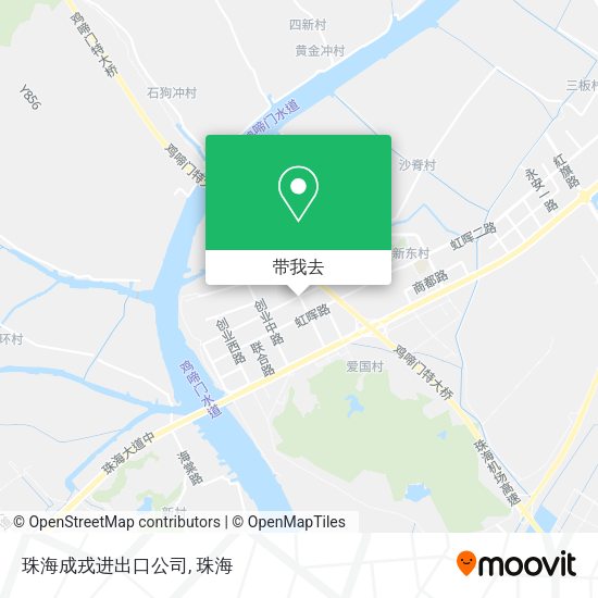 珠海成戎进出口公司地图