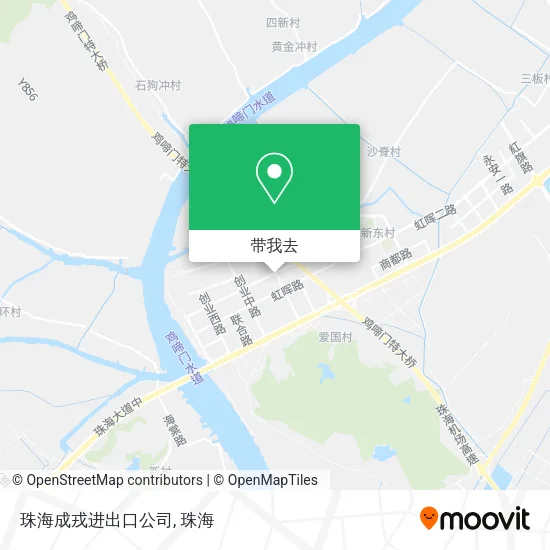 珠海成戎进出口公司地图