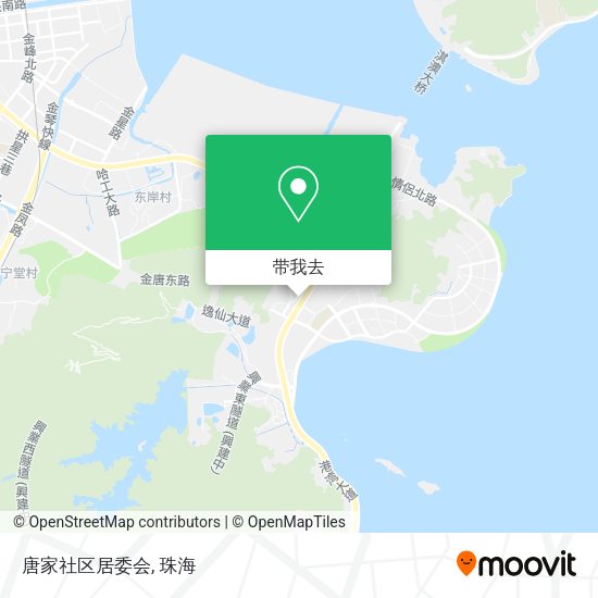 唐家社区居委会地图
