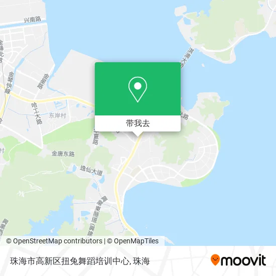 珠海市高新区扭兔舞蹈培训中心地图