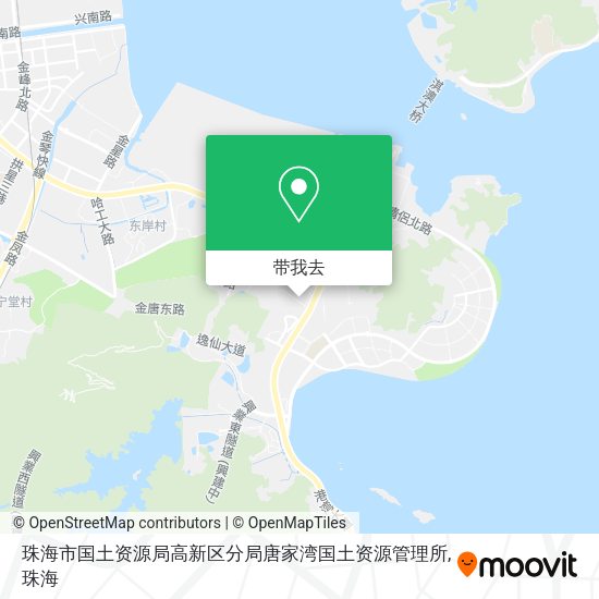 珠海市国土资源局高新区分局唐家湾国土资源管理所地图