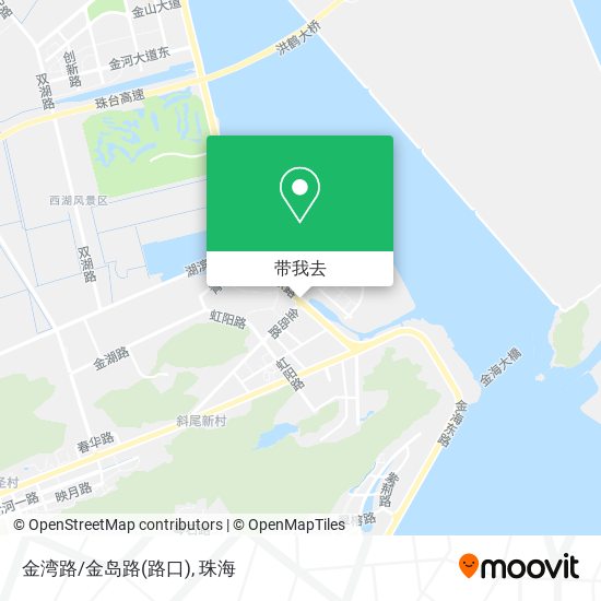 金湾路/金岛路(路口)地图
