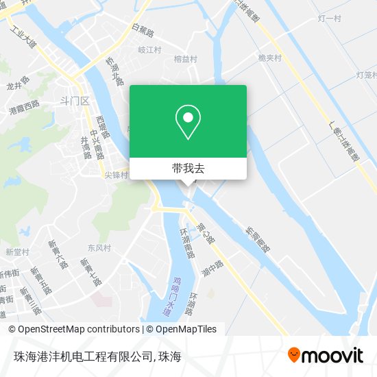 珠海港沣机电工程有限公司地图