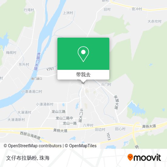 文仔布拉肠粉地图