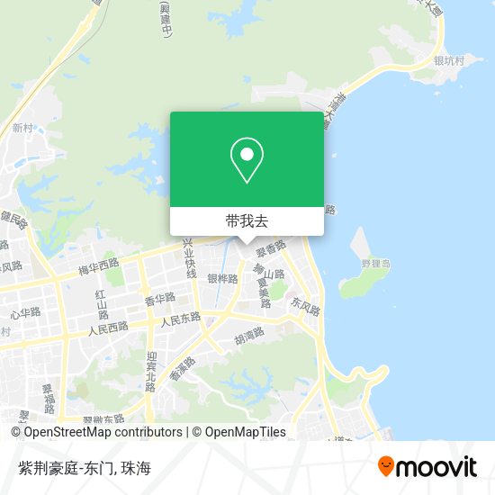 紫荆豪庭-东门地图