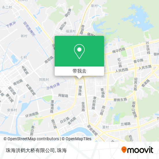珠海洪鹤大桥有限公司地图