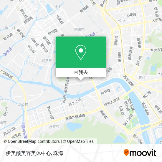 伊美颜美容美体中心地图