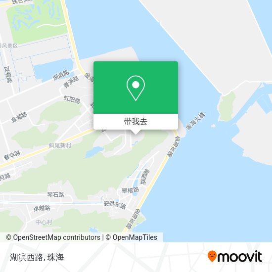 湖滨西路地图
