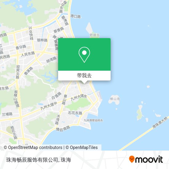珠海畅辰服饰有限公司地图