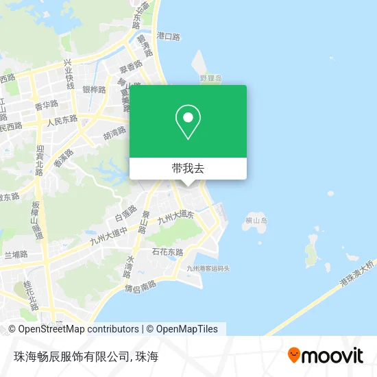 珠海畅辰服饰有限公司地图