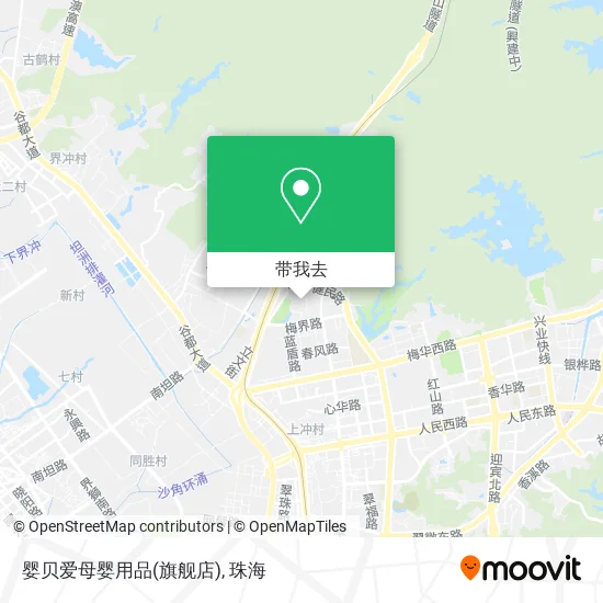 婴贝爱母婴用品(旗舰店)地图